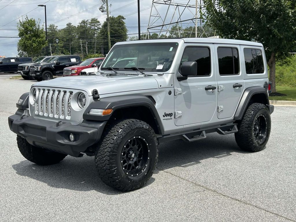 Silver Zynith Clearcoat 2022 Jeep Wrangler SUV / Crossover Four-Wheel Drive 8-Speed Automatic