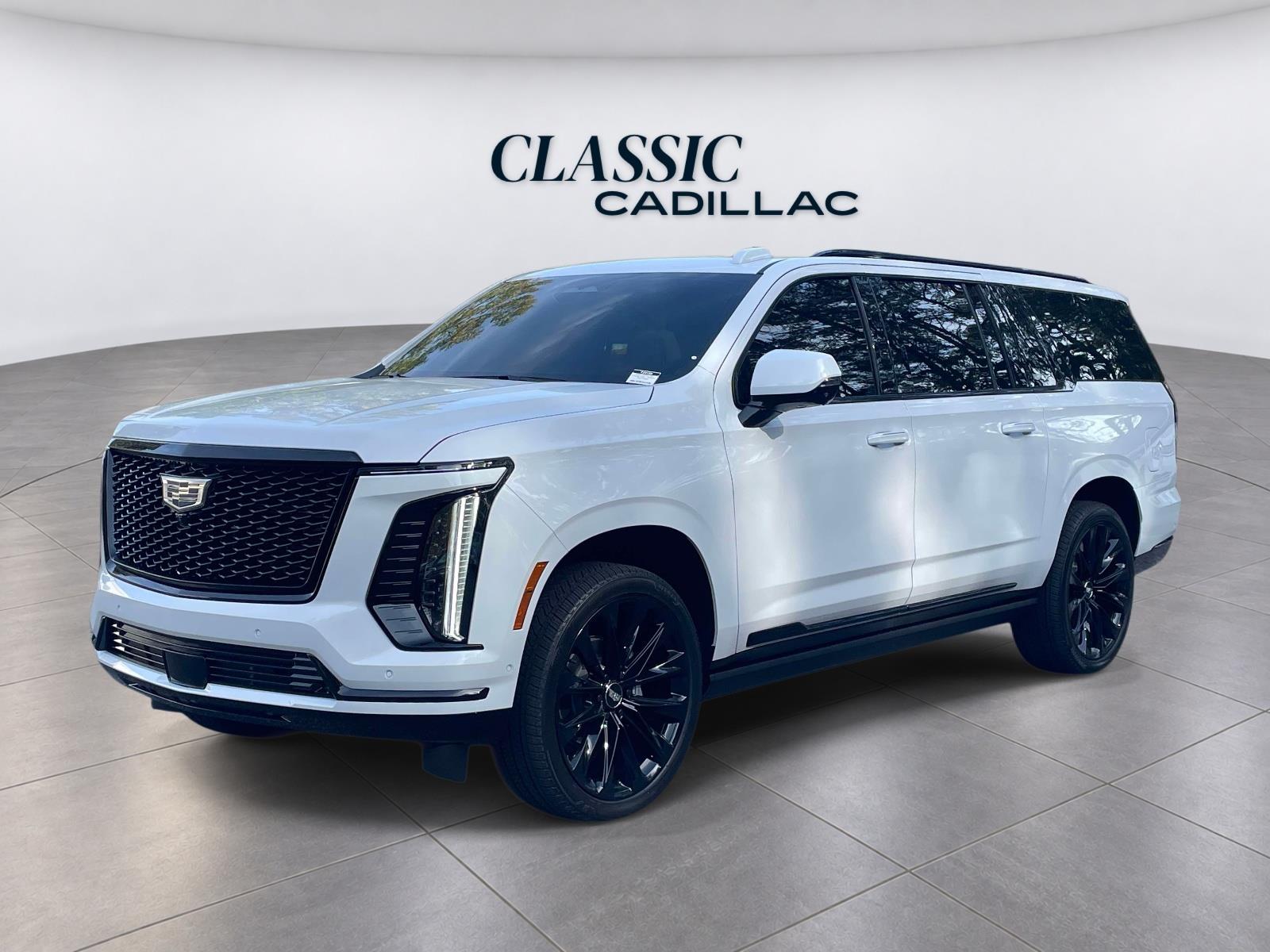 Vibrant White Tricoat 2026 Cadillac Escalade ESV SUV / Crossover Four-Wheel Drive Automatic