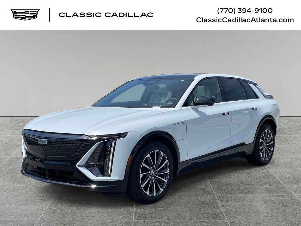 Vibrant White Tricoat 2026 Cadillac LYRIQ SUV / Crossover All-Wheel Drive Automatic