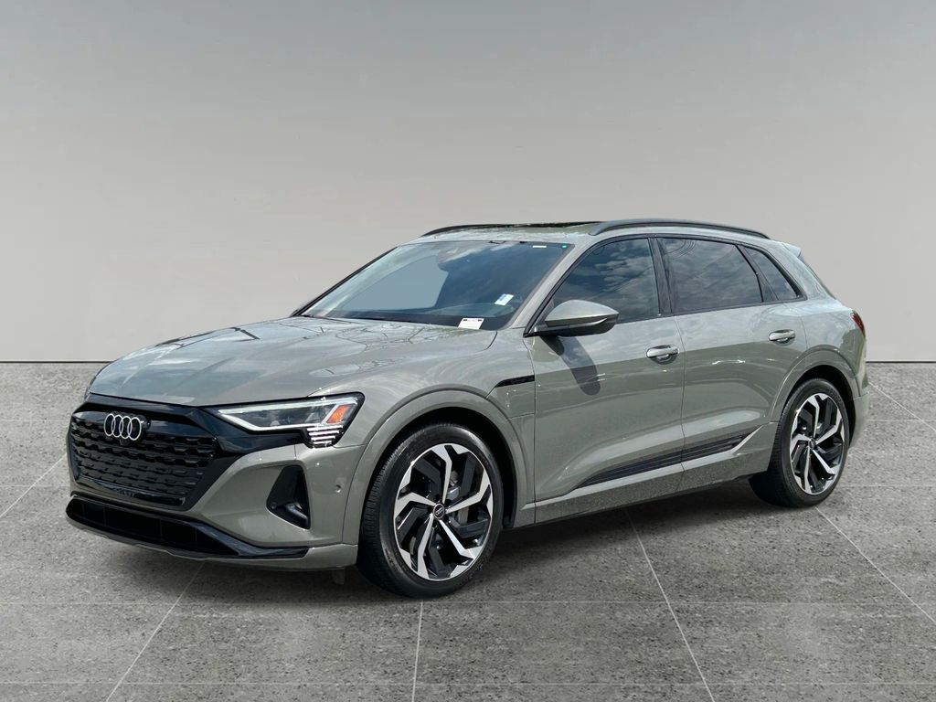 Chronos Gray Metallic 2024 Audi Q8 e-tron SUV / Crossover All-Wheel Drive Automatic