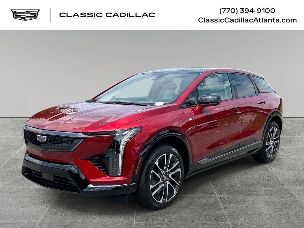 Radiant Red Tintcoat 2026 Cadillac OPTIQ SUV / Crossover Rear-Wheel Drive Automatic