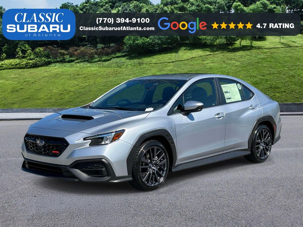 Ice Silver Metallic 2026 Subaru WRX Premium AWD Sedan All-Wheel Drive 6-Speed Manual