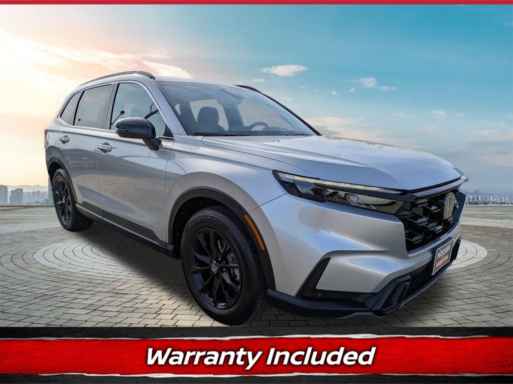 Gray 2025 Honda CR-V Hybrid Sport-L FWD SUV / Crossover Front-Wheel Drive Continuously Variable Transmission