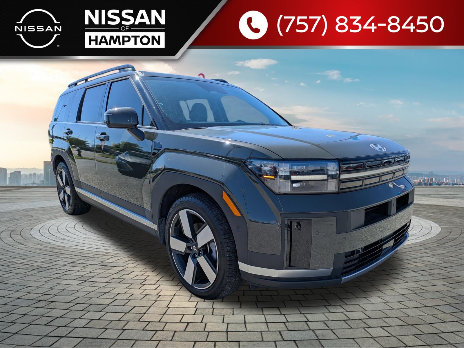 Rockwood Green 2025 Hyundai Santa Fe Hybrid SUV / Crossover All-Wheel Drive 6-Speed Automatic