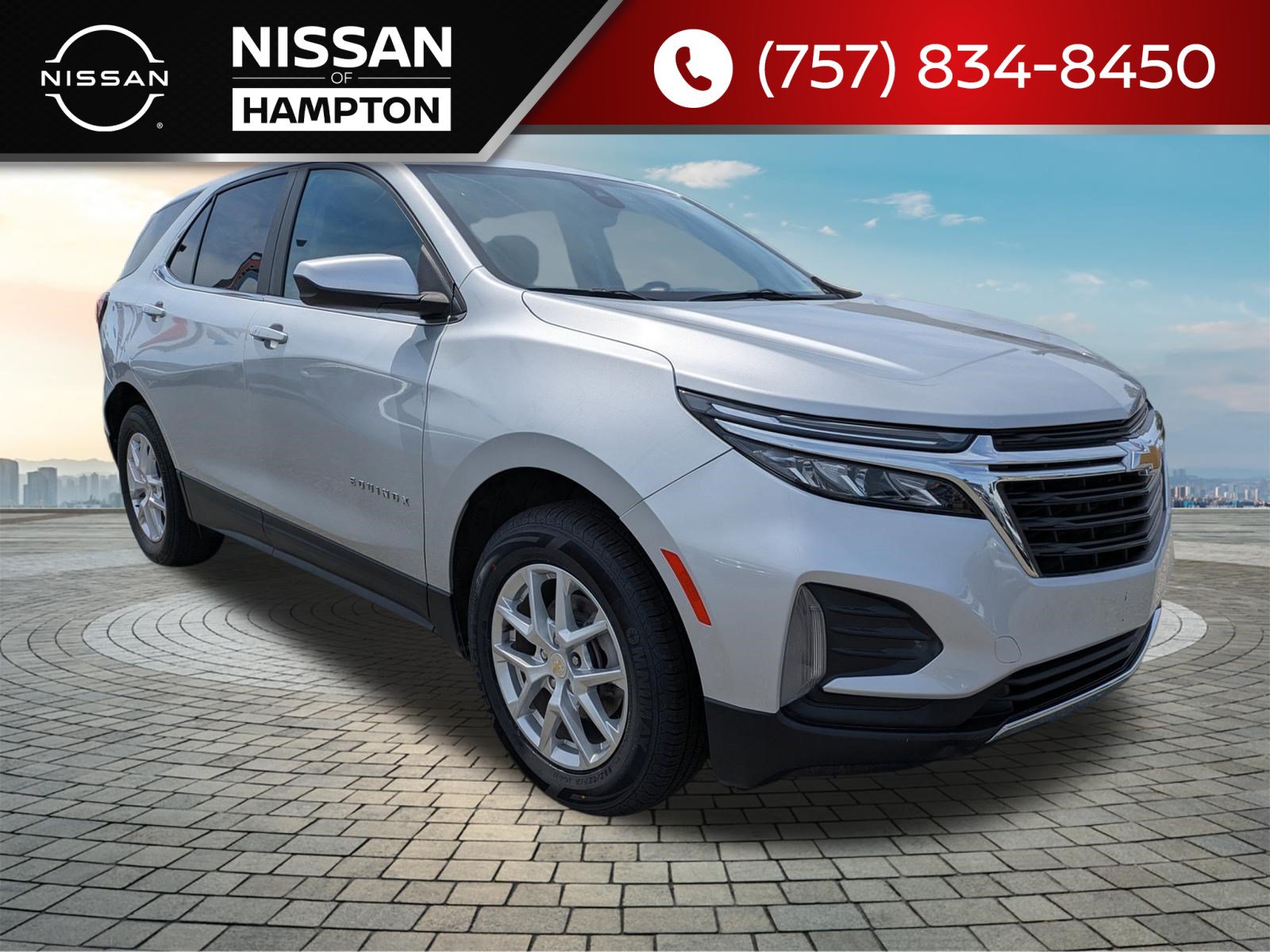Silver Ice Metallic 2022 Chevrolet Equinox SUV / Crossover Four-Wheel Drive 6-Speed Automatic