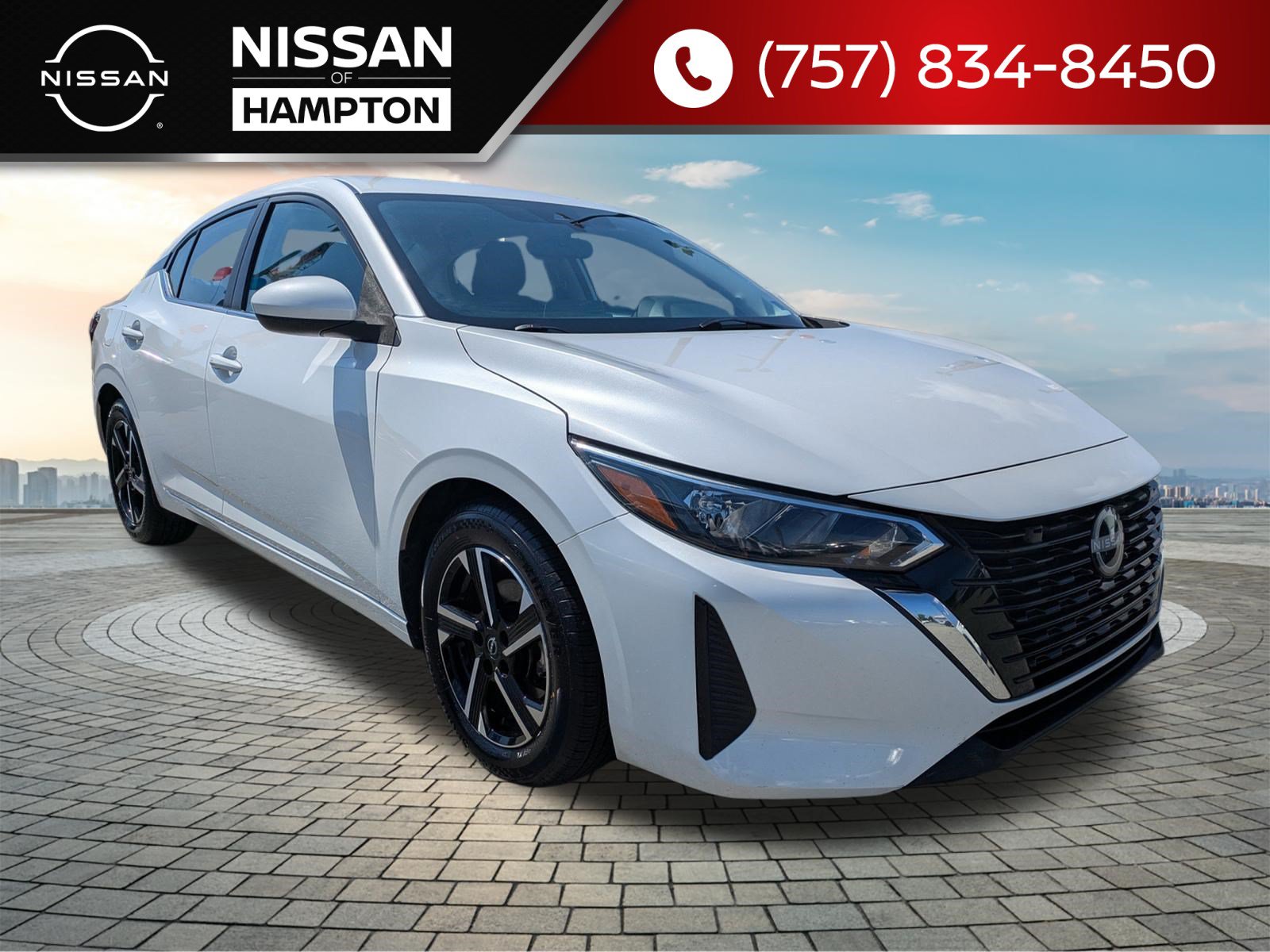 Aspen White Tricoat 2025 Nissan Sentra Sedan Front-Wheel Drive Continuously Variable Transmission