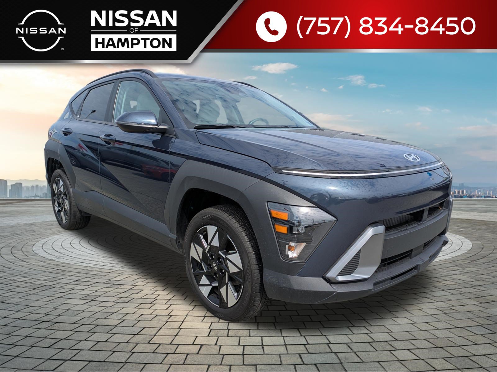 Denim Blue 2025 Hyundai Kona SUV / Crossover All-Wheel Drive Continuously Variable Transmission