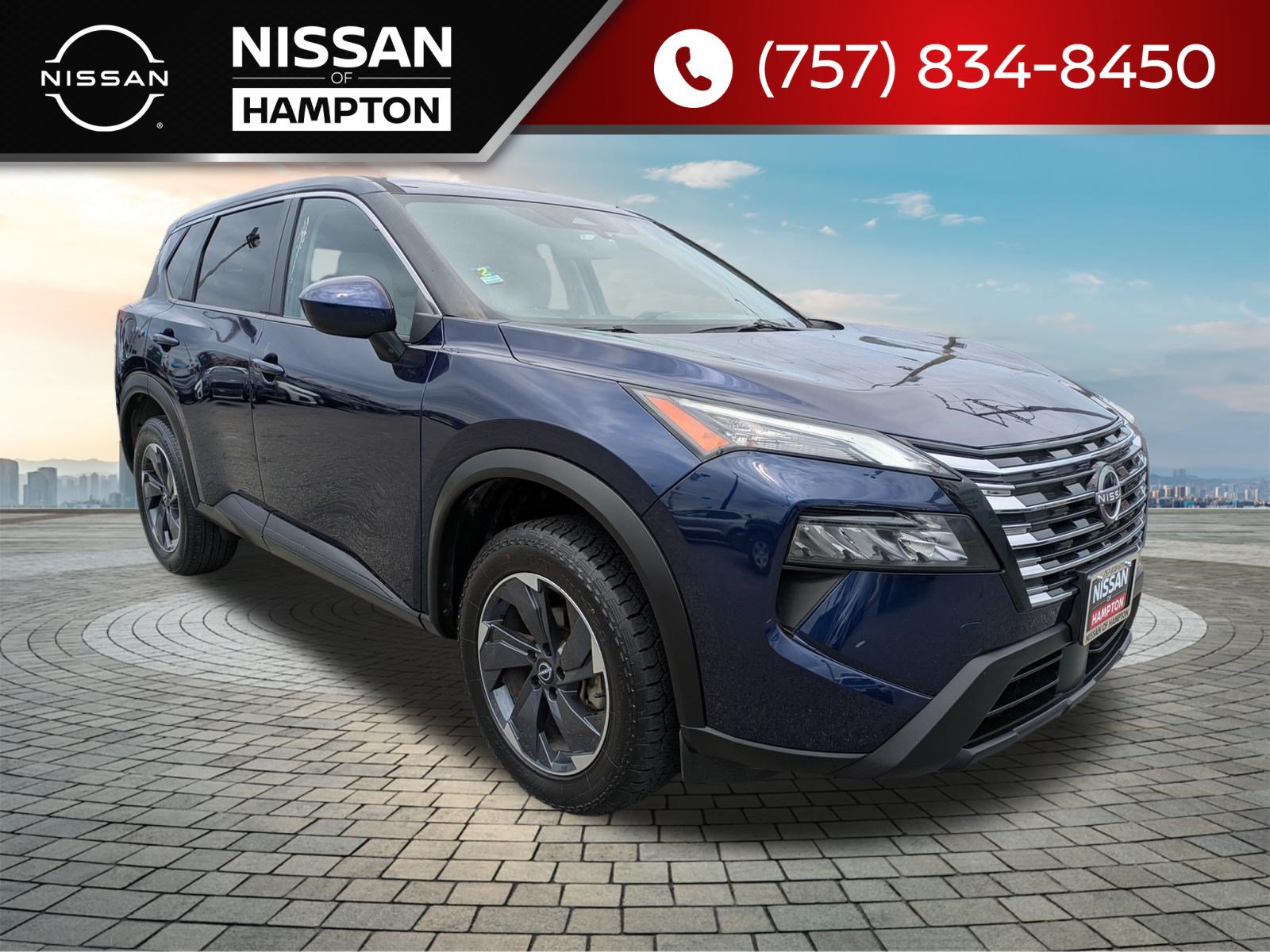 Deep Ocean Blue Pearl 2025 Nissan Rogue SUV / Crossover Front-Wheel Drive Continuously Variable Transmission
