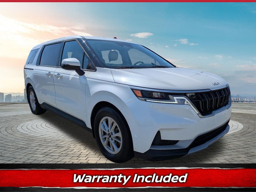 Snow White Pearl 2024 Kia Carnival LX FWD Minivan Front-Wheel Drive 8-Speed Automatic