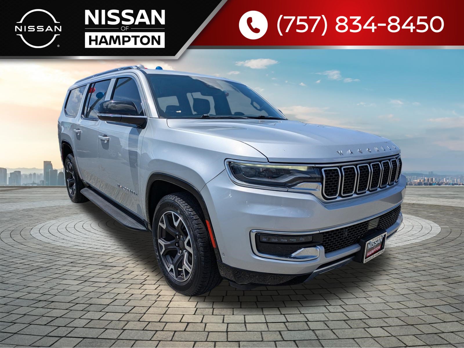 Silver Zynith 2023 Jeep Wagoneer L SUV / Crossover Four-Wheel Drive 8-Speed Automatic