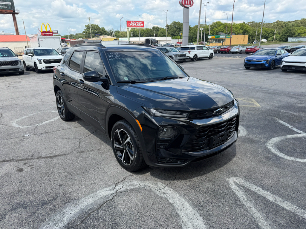 Mosaic Black Metallic 2021 Chevrolet Trailblazer SUV / Crossover Four-Wheel Drive 9-Speed Automatic