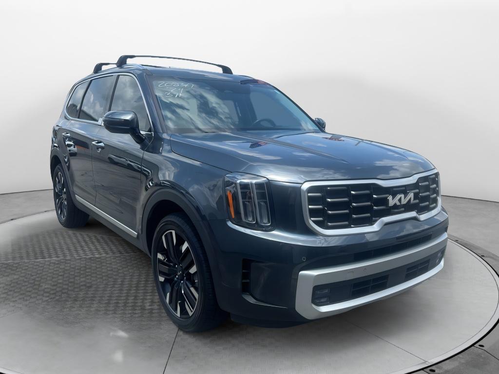 Gravity Gray 2024 Kia Telluride SUV / Crossover Front-Wheel Drive 8-Speed Automatic