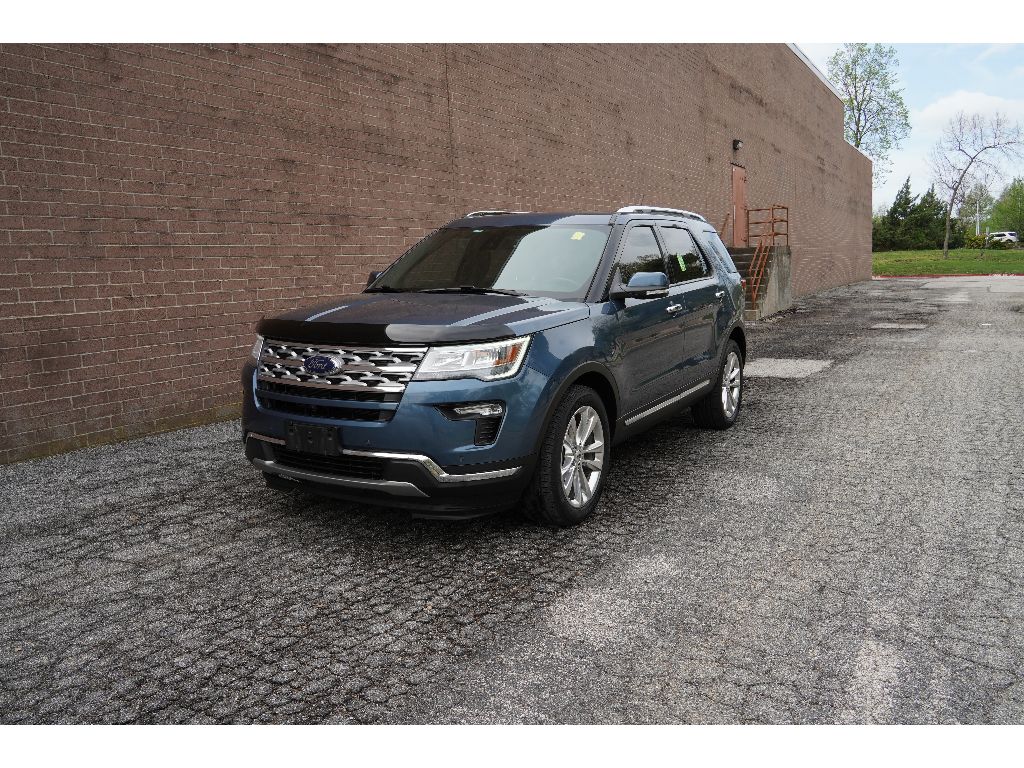 Blue Metallic 2019 Ford Explorer Limited AWD SUV / Crossover All-Wheel Drive 6-Speed Automatic