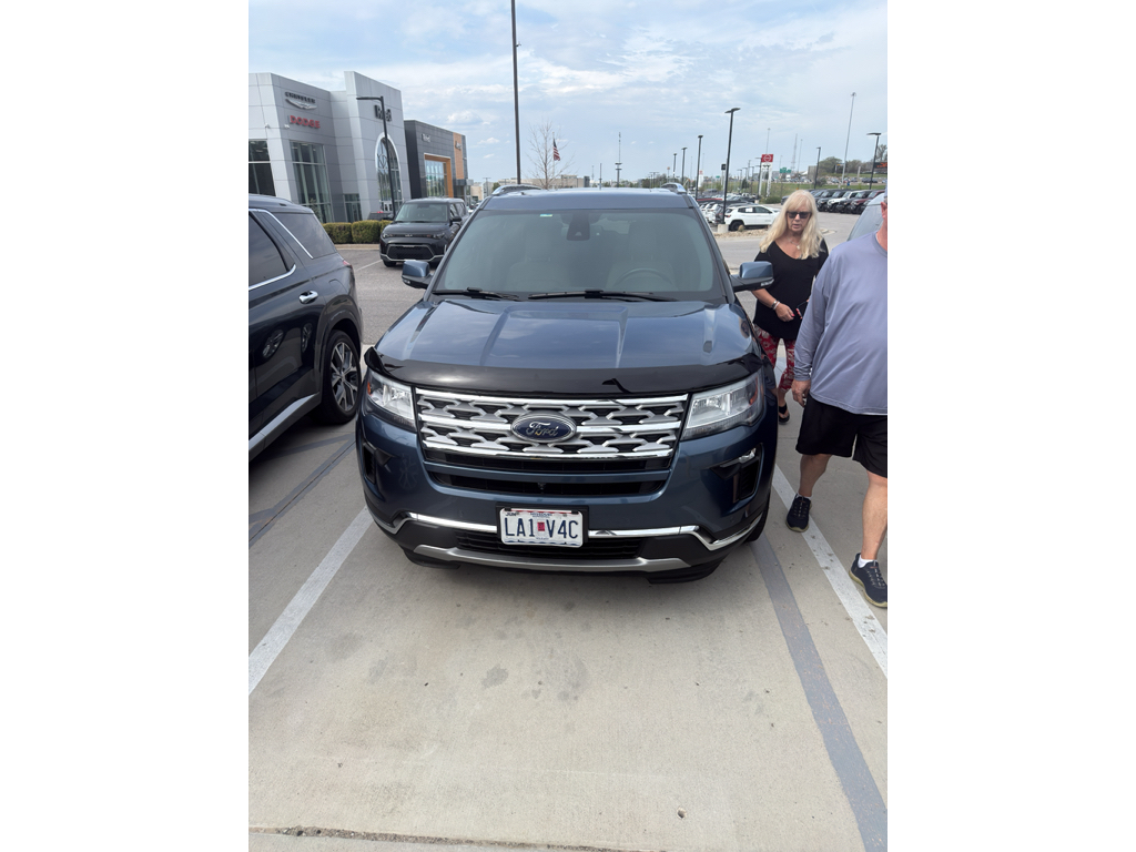 Blue Metallic 2019 Ford Explorer Limited AWD SUV / Crossover All-Wheel Drive 6-Speed Automatic