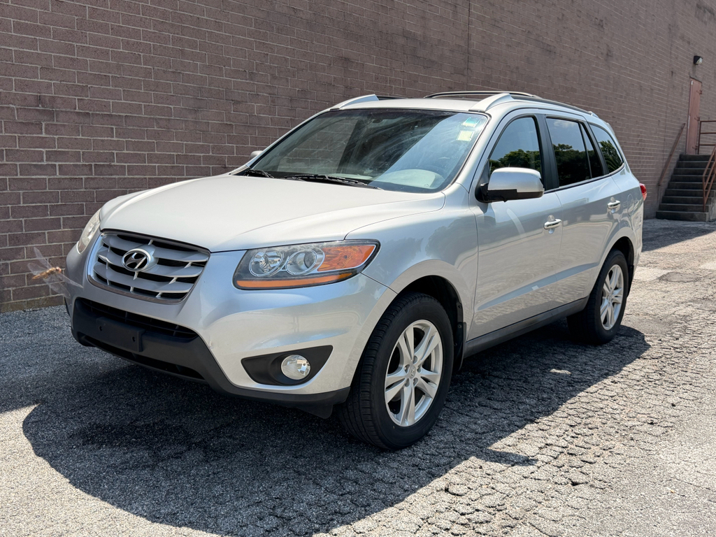 Radiant Silver 2010 Hyundai Santa Fe 3.5L Limited FWD SUV / Crossover Front-Wheel Drive 6-Speed Automatic