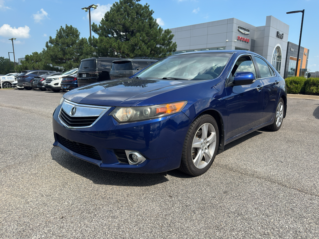 Vortex Blue Pearl 2012 Acura TSX Sedan Front-Wheel Drive 5-Speed Automatic