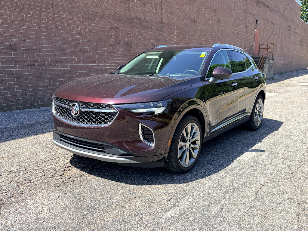 Rich Garnet Metallic 2021 Buick Envision SUV / Crossover All-Wheel Drive 9-Speed Automatic