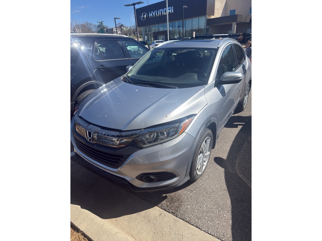 Lunar Silver Metallic 2019 Honda HR-V EX FWD SUV / Crossover Front-Wheel Drive Continuously Variable Transmission