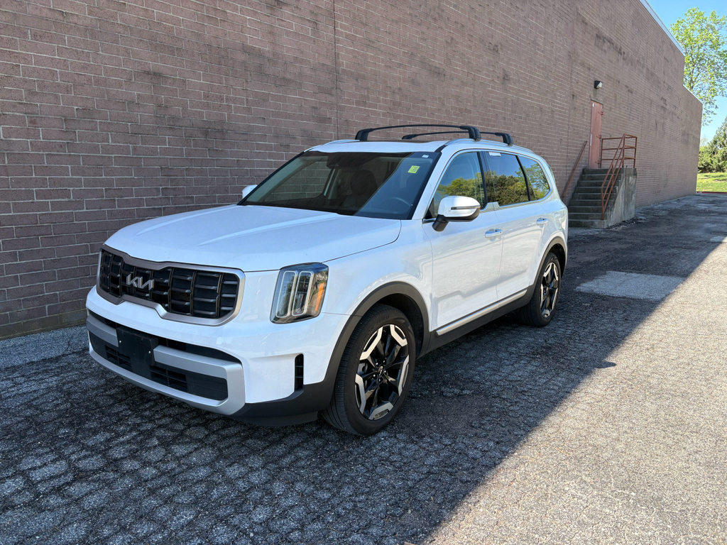 Glacial White Pearl 2025 Kia Telluride SUV / Crossover All-Wheel Drive 8-Speed Automatic