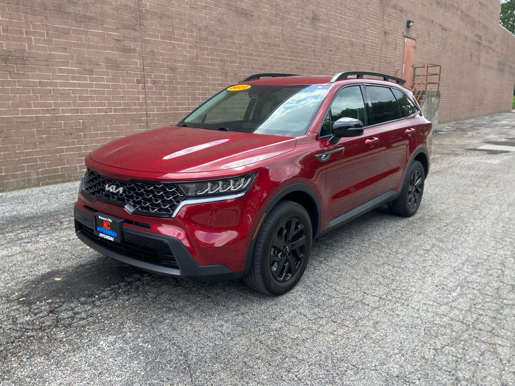 Passion Red Tintcoat 2022 Kia Sorento X-Line S AWD SUV / Crossover All-Wheel Drive 8-Speed Automatic