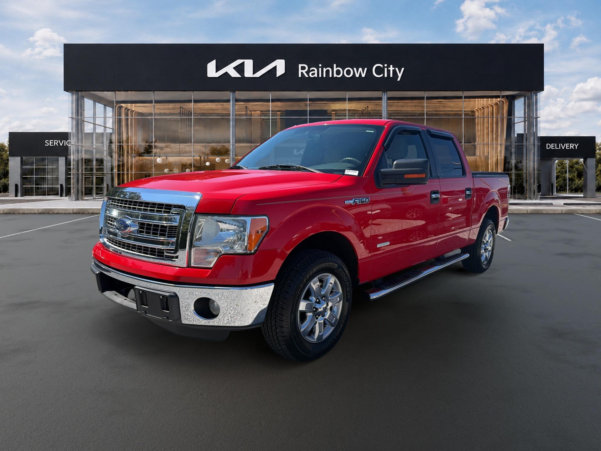 Race Red 2013 Ford F-150 Pickup Truck 4X2 6-Speed Automatic