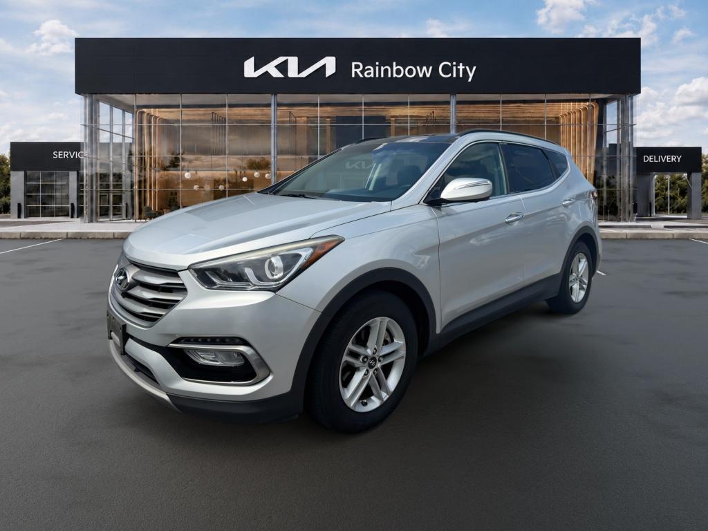 Sparkling Silver 2017 Hyundai Santa Fe Sport SUV / Crossover Front-Wheel Drive 6-Speed Automatic