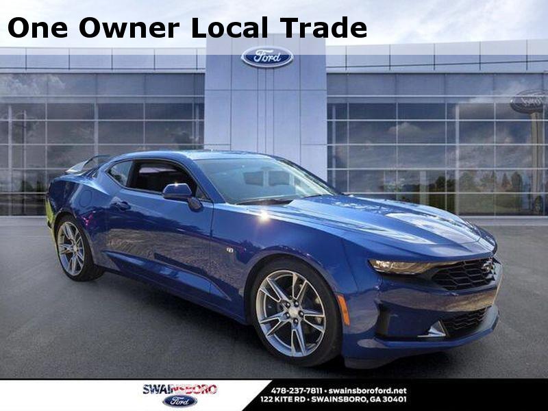Riverside Blue Metallic 2022 Chevrolet Camaro Coupe Rear-Wheel Drive 8-Speed Automatic