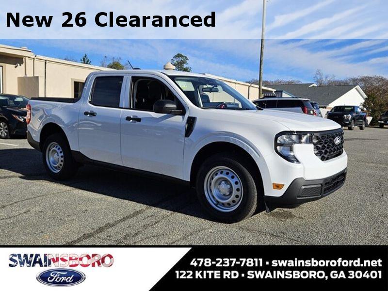 Oxford White 2026 Ford Maverick Pickup Truck All-Wheel Drive Continuously Variable Transmission