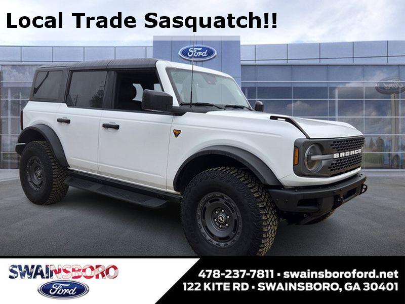 Oxford White 2024 Ford Bronco SUV / Crossover Four-Wheel Drive Automatic