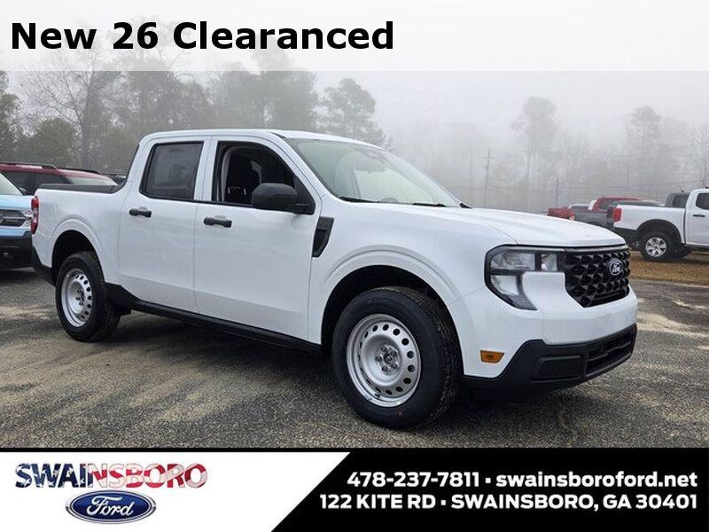 Oxford White 2026 Ford Maverick Pickup Truck All-Wheel Drive Continuously Variable Transmission