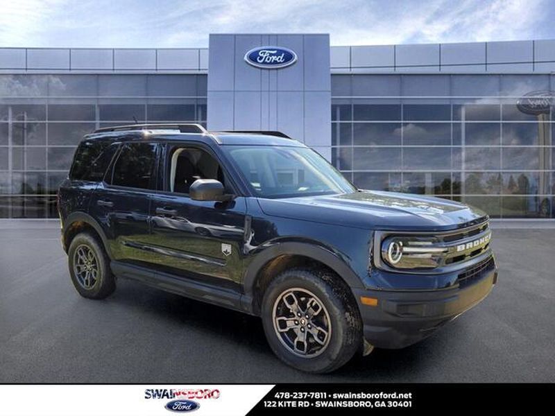 Alto Blue Metallic Tinted Clearcoat 2022 Ford Bronco Sport SUV / Crossover All-Wheel Drive 8-Speed Automatic
