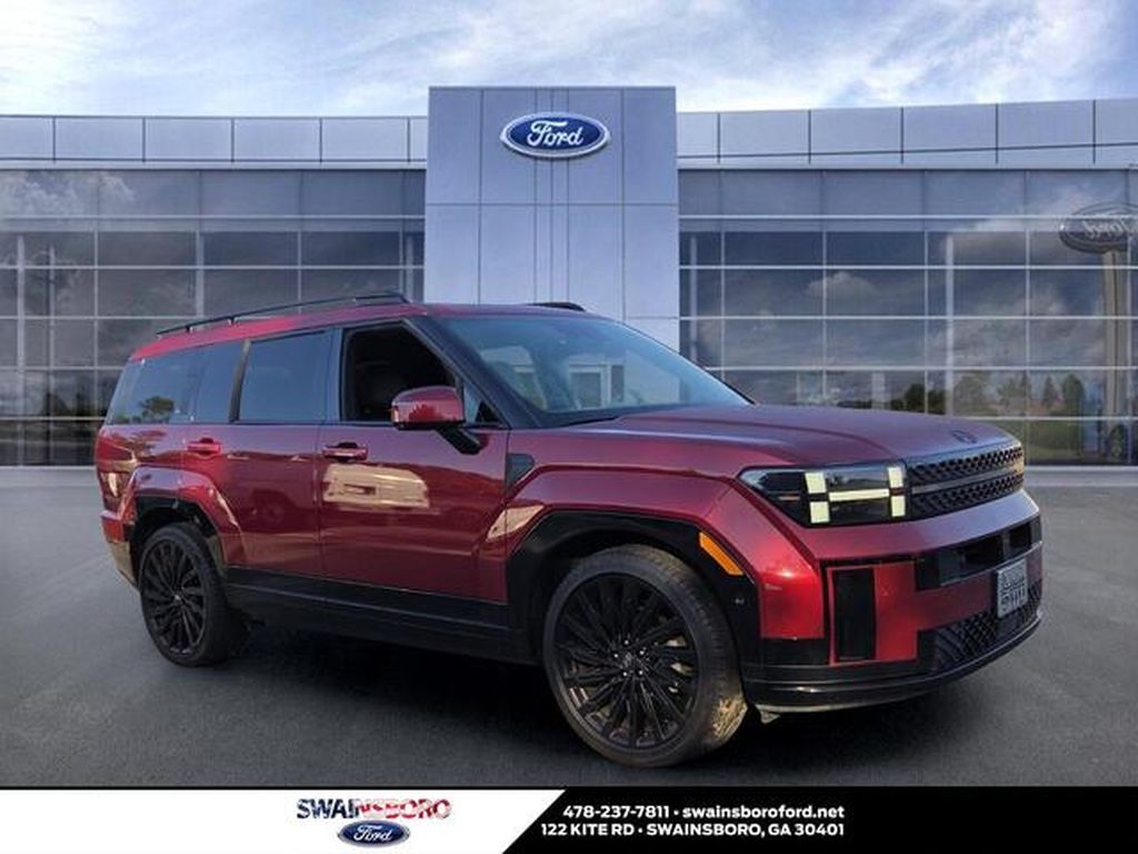 Ultimate Red 2024 Hyundai Santa Fe SUV / Crossover Front-Wheel Drive 8-Speed Automatic