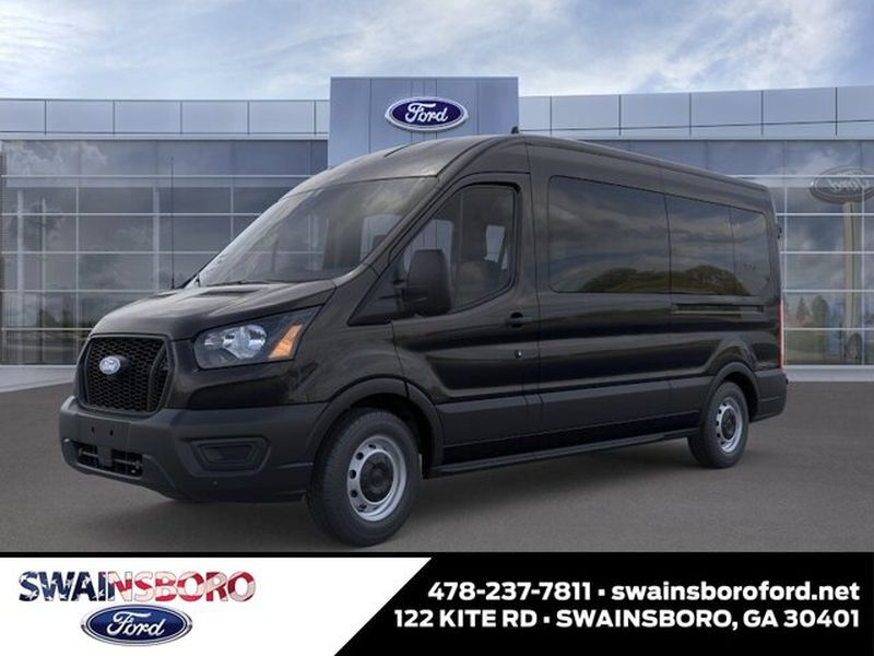 Agate Black Metallic 2026 Ford Transit Passenger Van Rear-Wheel Drive Automatic
