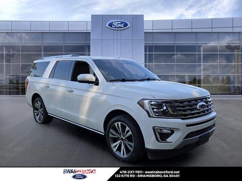 Star White Metallic Tri-Coat 2021 Ford Expedition SUV / Crossover Four-Wheel Drive Automatic