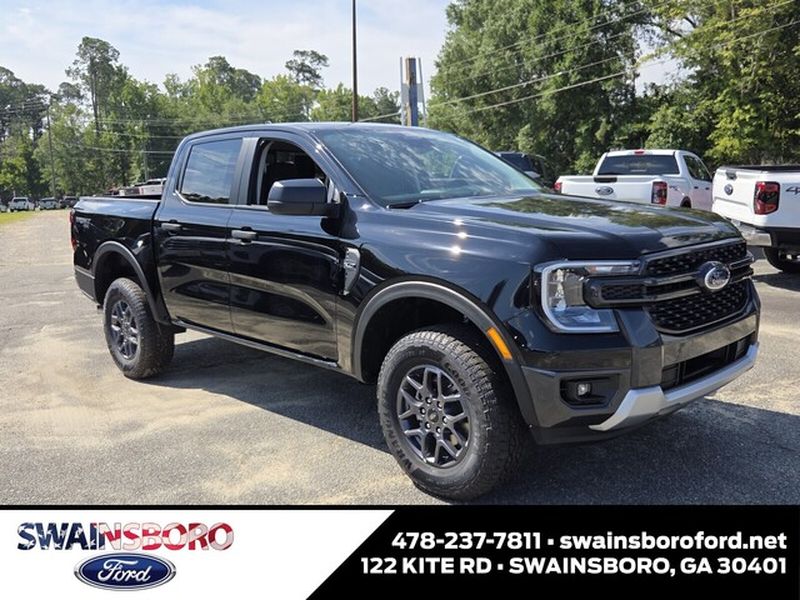Shadow Black 2026 Ford Ranger Pickup Truck Four-Wheel Drive Automatic