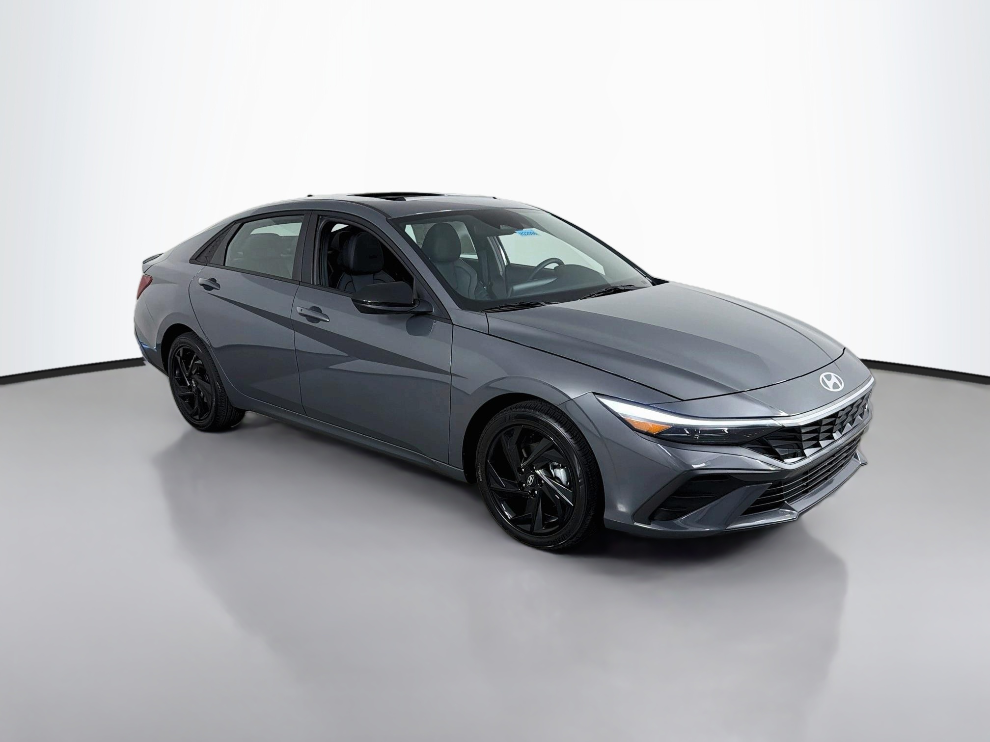 2026 Hyundai Elantra Gris (Ecotronic Gray) Sedán Tracción delantera Transmisión variable continua