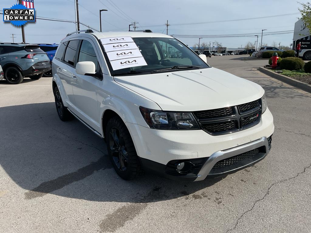 Vice White 2019 Dodge Journey Crossroad AWD SUV / Crossover All-Wheel Drive 6-Speed Automatic