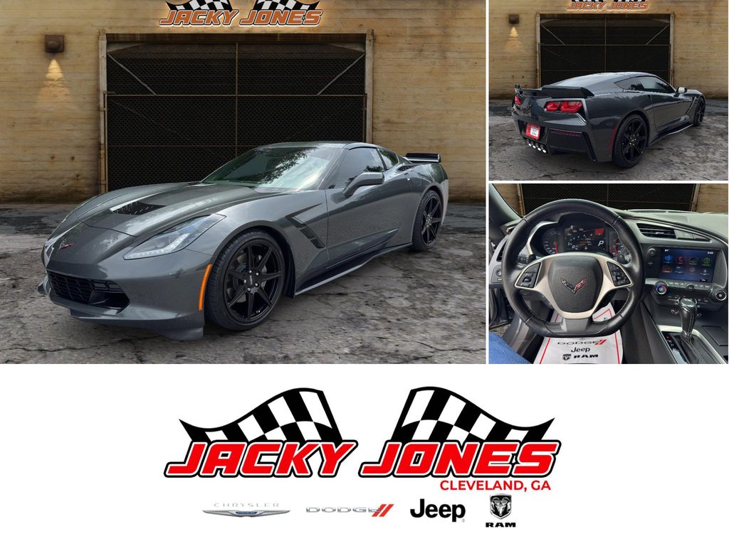 Watkins Glen Gray Metallic 2017 Chevrolet Corvette Coupe Rear-Wheel Drive 8-Speed Automatic
