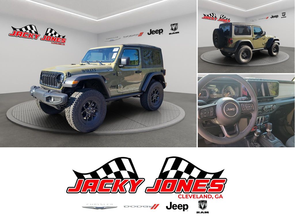 41 2025 Jeep Wrangler Willys 2-Door 4WD SUV / Crossover Four-Wheel Drive 8-Speed Automatic