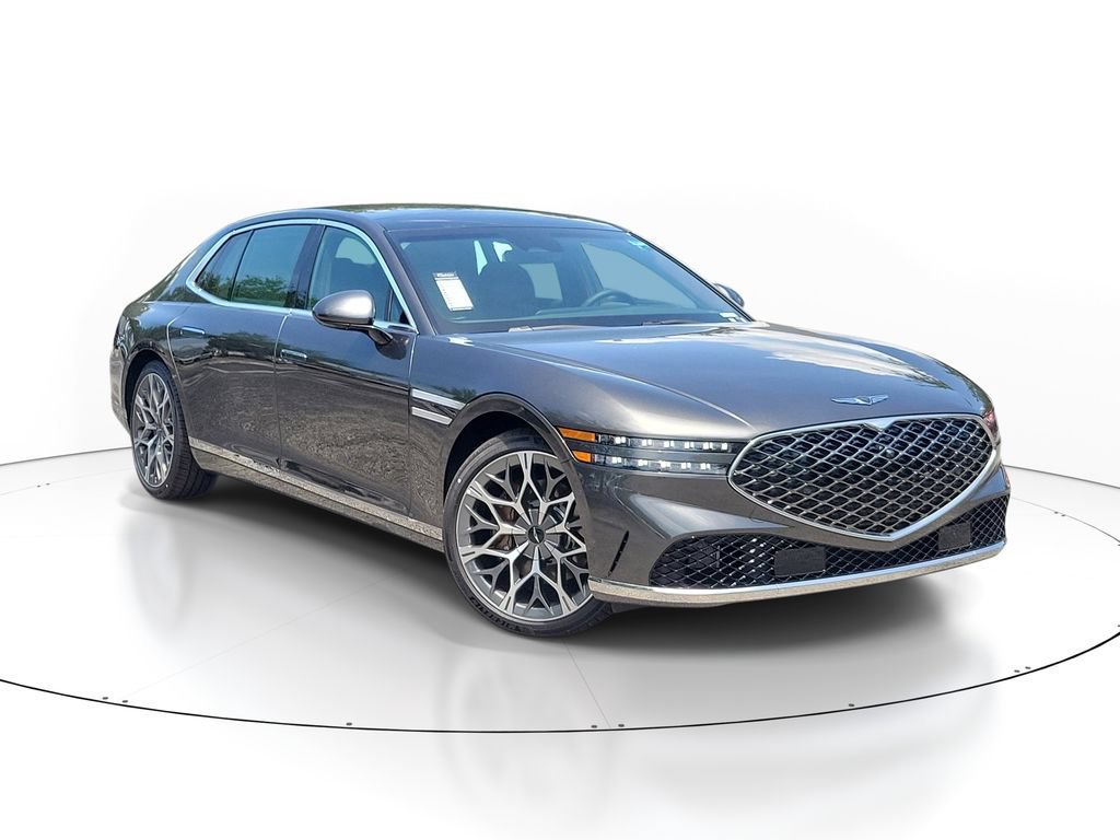Makalu Gray 2026 Genesis G90 Sedan All-Wheel Drive 8-Speed Automatic