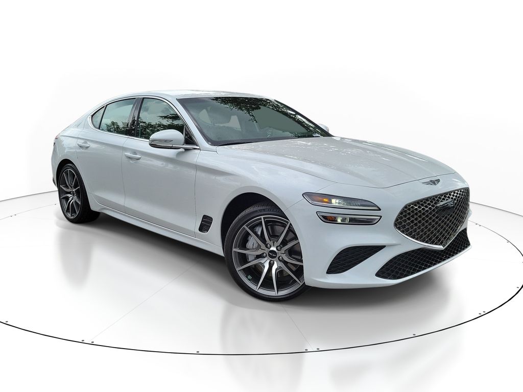 Uyuni White 2026 Genesis G70 Sedan All-Wheel Drive 8-Speed Automatic