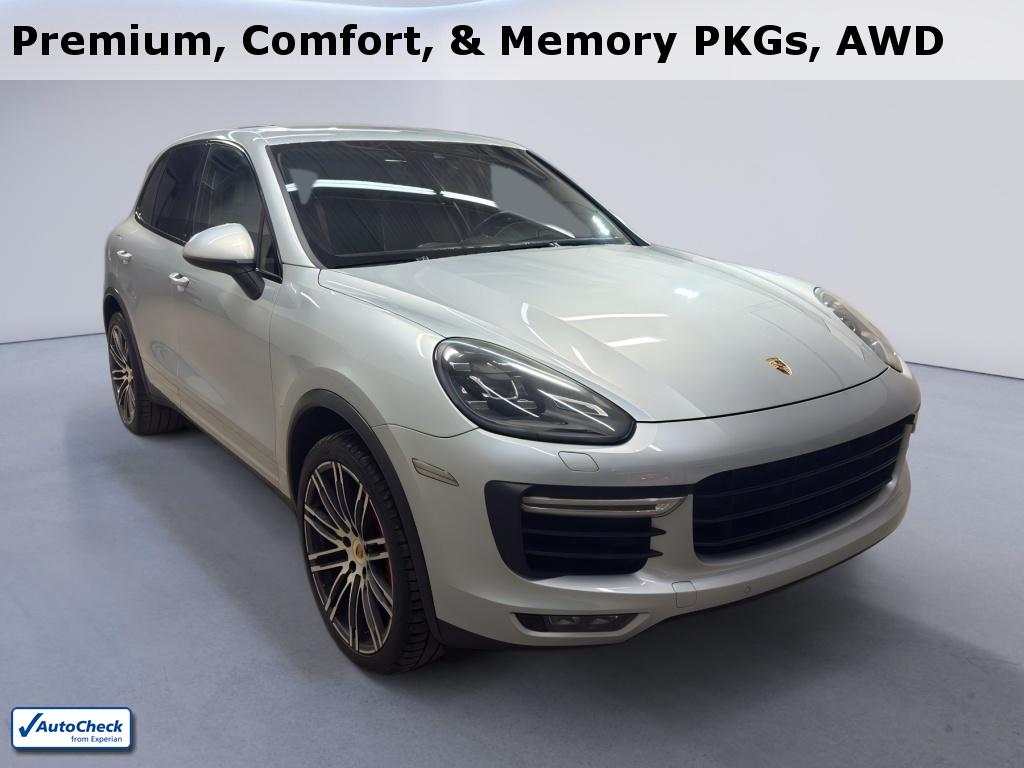 Rhodium Silver Metallic 2016 Porsche Cayenne SUV / Crossover All-Wheel Drive 8-Speed Automatic