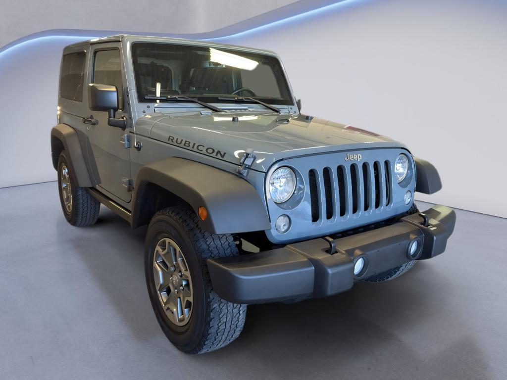 Anvil Clearcoat 2015 Jeep Wrangler Rubicon 4WD SUV / Crossover Four-Wheel Drive 6-Speed Manual