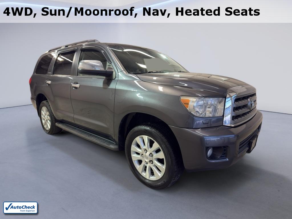 Magnetic Gray Metallic 2015 Toyota Sequoia Platinum 4WD SUV / Crossover Four-Wheel Drive 6-Speed Automatic