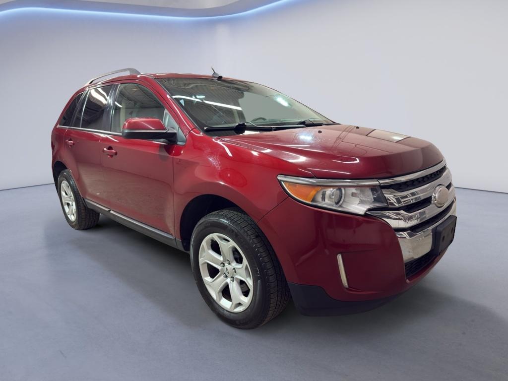 Ruby Red Metallic Tinted Clearcoat 2014 Ford Edge SEL AWD SUV / Crossover All-Wheel Drive 6-Speed Automatic