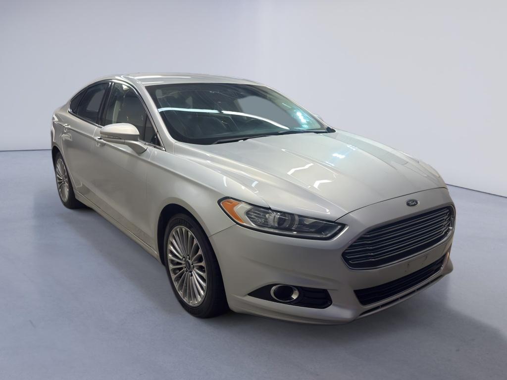 Ingot Silver 2016 Ford Fusion Titanium Sedan Front-Wheel Drive 6-Speed Automatic