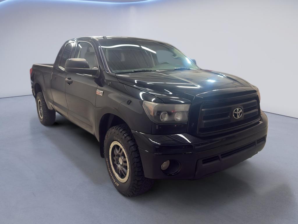 Black 2012 Toyota Tundra Tundra Grade Double Cab 5.7L 4WD Pickup Truck Four-Wheel Drive 6-Speed Automatic