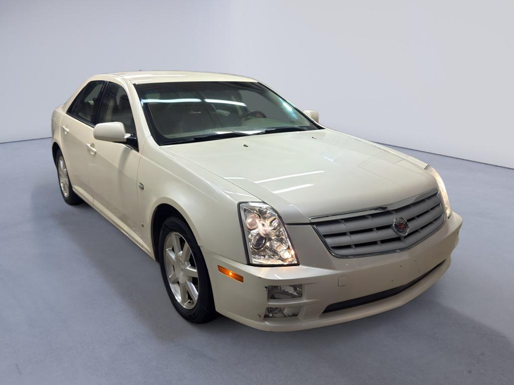 White Diamond 2007 Cadillac STS Sedan Rear-Wheel Drive 5-Speed Automatic