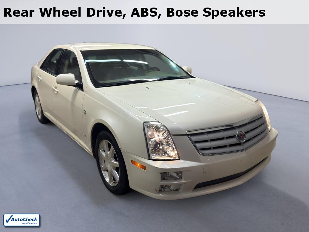 White Diamond 2007 Cadillac STS Sedan Rear-Wheel Drive 5-Speed Automatic