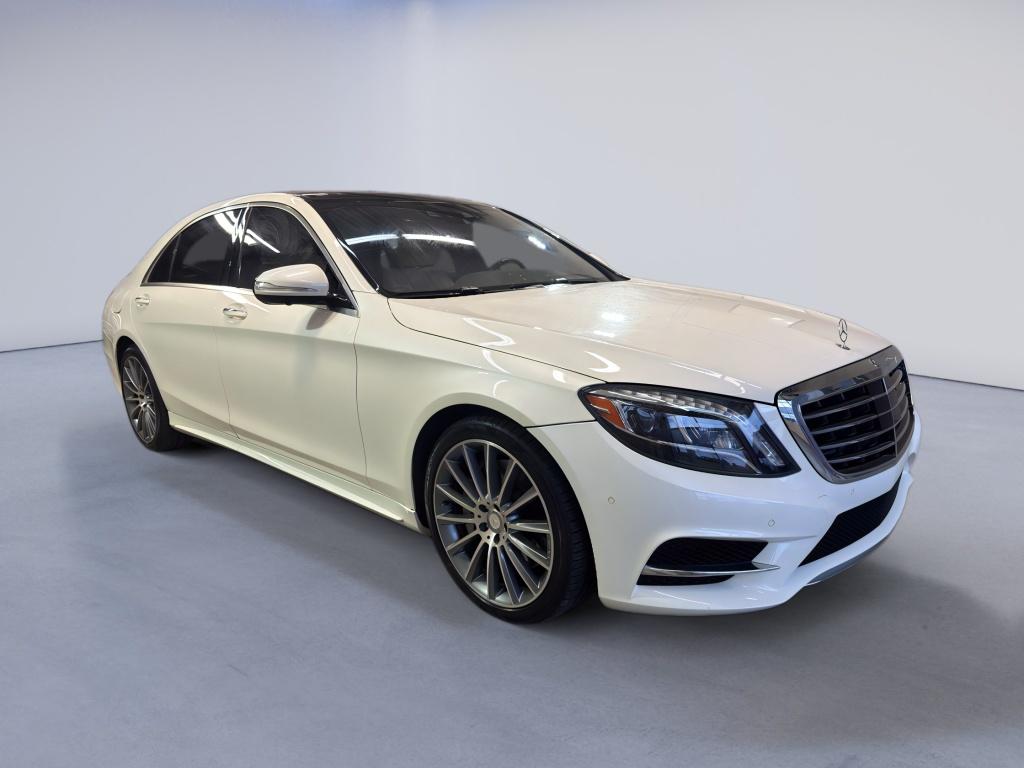 designo Diamond White 2015 Mercedes-Benz S-Class S 550 Sedan Rear-Wheel Drive 7-Speed Automatic